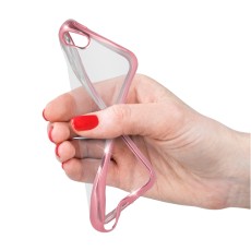 Beeyo Secret Woman Case priekš Apple iPhone 4 / 4S - Rozā Zelts - silikona aizmugures apvalks ar attēlu (bampers, vāciņš, ultra slim TPU silicone case cover, bumper)