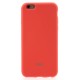 RoarKorea All Day Colorful Jelly Case priekš LG K4 K120 / K130 - Persiku - matēts silikona apvalks (bampers, vāciņš, slim TPU silicone cover shell, bumper)