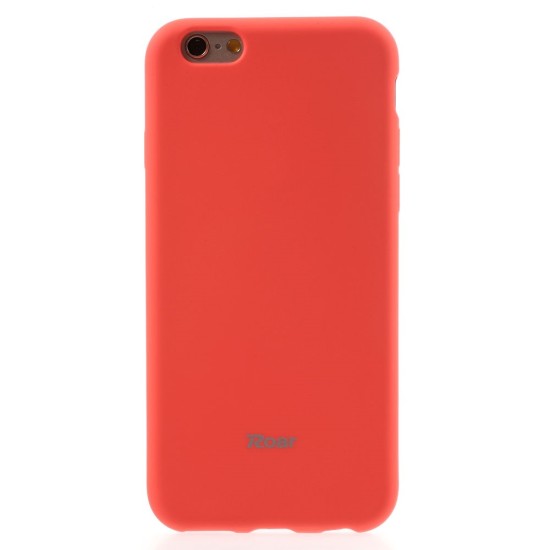 RoarKorea All Day Colorful Jelly Case priekš Asus Zenfone Selfie ZD551KL - Persiku - matēts silikona apvalks (bampers, vāciņš, slim TPU silicone cover shell, bumper)