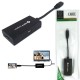 Micro USB 11pin Male to HDMI Female MHL Adapter Cable - video adapteris vads / kabelis