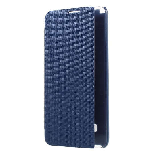 View Window Leather Smart Phone Case for LG Stylus 2 K520 - Blue - sāniski atverams maciņš ar lodziņu un stendu (ādas maks, grāmatiņa, leather book wallet case cover stand)