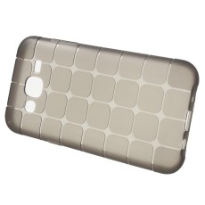 GreenGo Cube Back Case priekš Samsung Galaxy S6 Edge Plus G928 - Pelēks - super plāns silikona aizmugures apvalks (bampers, vāciņš, ultra slim TPU silicone case cover, bumper)