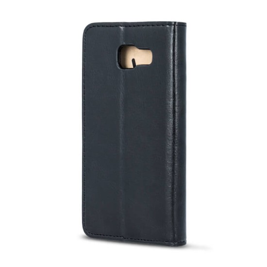GreenGo Smart Modus Magnet book case priekš Sony Xperia E5 F3311 / F3312 - Melns - sāniski atverams maciņš ar stendu (ādas maks, grāmatiņa, leather book wallet case cover stand)