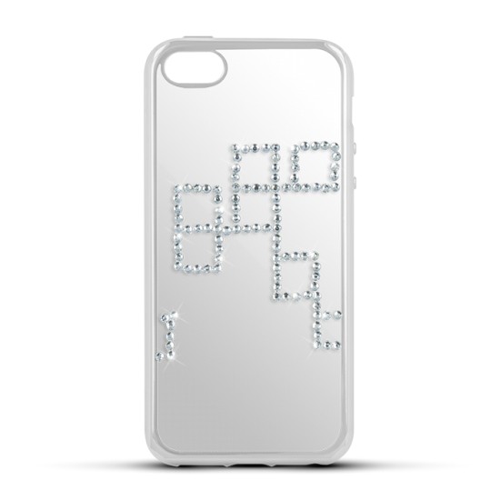 Beeyo Square Case priekš Apple iPhone 7 / 8 / SE2 (2020) / SE3 (2022) - Sudrabains - silikona aizmugures apvalks ar attēlu / bampers-vāciņš