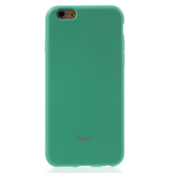 RoarKorea All Day Colorful Jelly Case priekš Apple iPhone 6 Plus / 6S Plus - Tirkīzs - matēts silikona apvalks (bampers, vāciņš, slim TPU silicone cover shell, bumper)