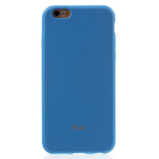RoarKorea All Day Colorful Jelly Case priekš Samsung Galaxy J5 J510 (2016) - Gaiši Zils - matēts silikona apvalks (bampers, vāciņš, slim TPU silicone cover shell, bumper)