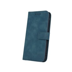 Smart Velvet Book Case priekš Xiaomi Redmi 9C / 10A - Tumši Zaļš - sāniski atverams maciņš ar stendu / grāmatveida maks