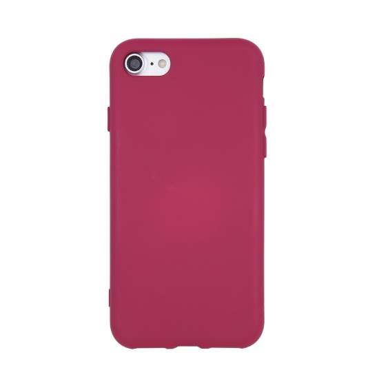 OEM Silicone Back Case (Microfiber Soft Touch) priekš Samsung Galaxy S21 FE 5G G990 - Sārts - matēts silikona aizmugures apvalks