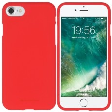 Mercury Soft Jelly Case priekš Apple iPhone 13 - Sarkans - matēts silikona aizmugures apvalks / bampers-vāciņš