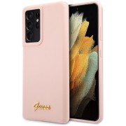 Guess Silicone Script Gold Logo series
