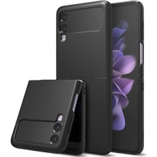 Ringke Slim Case priekš Samsung Galaxy Flip3 5G - Melns - plastikas aizmugures apvalks / vāciņš