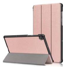 Tech-Protect Smart Case priekš Lenovo Tab M10 Plus FHD X606 - Rozā Zelts - sāniski atverams maciņš ar magnētu un stendu