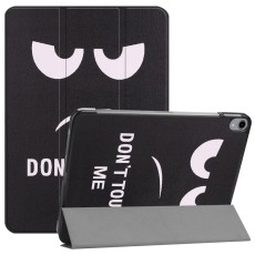 Tri-fold Stand PU Smart Auto Wake/Sleep Leather Case priekš Apple iPad Pro 11 (2020 / 2021 / 2022) - Do Not Touch Me - sāniski atverams maciņš ar stendu