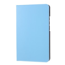PU Leather Stand Tablet Cover Case priekš Huawei MatePad T8 8.0 - Gaiši Zils - sāniski atverams maciņš ar stendu