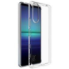 IMAK UX-5 Series Soft TPU Mobile Phone Case priekš Sony Xperia 5 III - Caurspīdīgs - silikona aizmugures apvalks / bampers-vāciņš