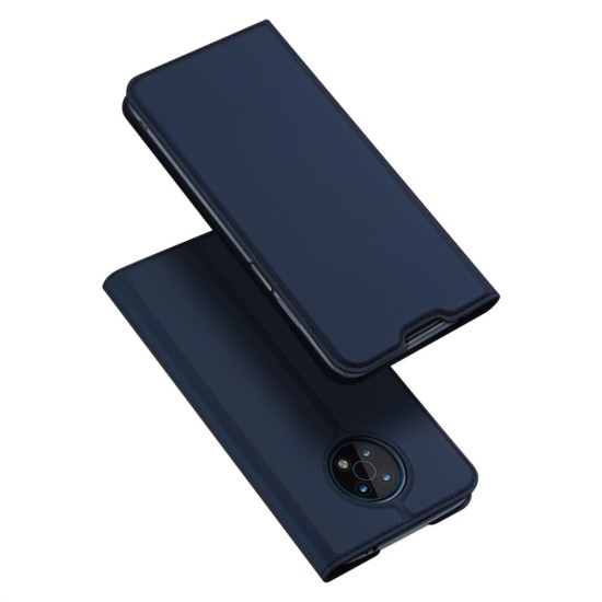 Dux Ducis Skin Pro series priekš Nokia G50 5G - Tumši Zils - sāniski atverams maciņš ar magnētu un stendu