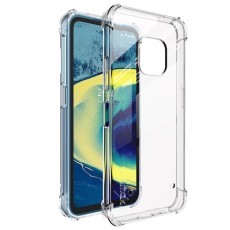 Imak Well-Protected Sheer Flexible TPU Back Case priekš Nokia X10 5G / X20 5G - Caurspīdīgs - triecienizturīgs silikona aizmugures apvalks / bampers-vāciņš