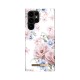 iDeal of Sweden Fashion SS17 Back Case priekš Samsung Galaxy S22 Ultra 5G S908 - Floral Romance - plastikāta aizmugures apvalks ar iebūvētu metālisku plāksni / bampers-vāciņš