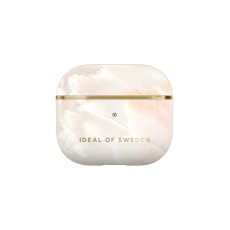 iDeal of Sweden Fashion Case priekš Apple Airpods 3 - Rose Pearl Marble - plastikāta apvalks bezvadu austiņu lādēšanas ierīcei
