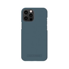 iDeal of Sweden Seamless SS22 Back Case priekš Apple iPhone 12 Pro Max - Midnight Blue - ciets silikona aizmugures apvalks ar iebūvētu metālisku plāksni / bampers-vāciņš