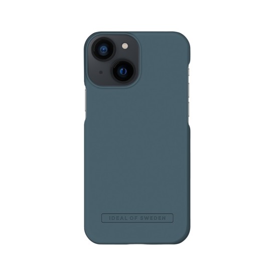 iDeal of Sweden Seamless SS22 Back Case priekš Apple iPhone 13 mini - Midnight Blue - ciets silikona aizmugures apvalks ar iebūvētu metālisku plāksni / bampers-vāciņš