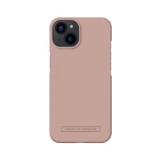 iDeal of Sweden Seamless SS22 Back Case priekš Apple iPhone 13 - Blush Pink - ciets silikona aizmugures apvalks ar iebūvētu metālisku plāksni / bampers-vāciņš