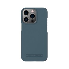 iDeal of Sweden Seamless SS22 Back Case priekš Apple iPhone 13 Pro - Midnight Blue - ciets silikona aizmugures apvalks ar iebūvētu metālisku plāksni / bampers-vāciņš