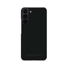 iDeal of Sweden Seamless SS22 Back Case priekš Samsung Galaxy S22 Plus 5G S906 - Coal Black - ciets silikona aizmugures apvalks ar iebūvētu metālisku plāksni / bampers-vāciņš
