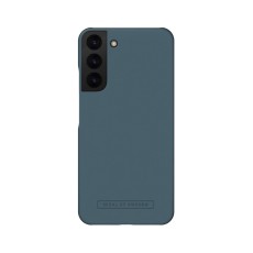 iDeal of Sweden Seamless SS22 Back Case priekš Samsung Galaxy S22 Plus 5G S906 - Midnight Blue - ciets silikona aizmugures apvalks ar iebūvētu metālisku plāksni / bampers-vāciņš