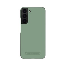iDeal of Sweden Seamless SS22 Back Case priekš Samsung Galaxy S22 Plus 5G S906 - Sage Green - ciets silikona aizmugures apvalks ar iebūvētu metālisku plāksni / bampers-vāciņš