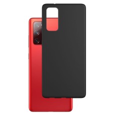 3MK Matt Case priekš Samsung Galaxy S20 FE G780 - Melns - matēts silikona aizmugures apvalks  / bampers-maciņš