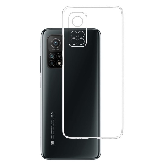3MK Clear Case priekš Xiaomi Mi 10T 5G / Mi 10T Pro 5G - Caurspīdīgs - silikona aizmugures apvalks / bampers-vāciņš