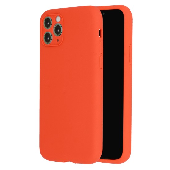 Vennus Silicone Lite Back Case priekš Samsung Galaxy S22 5G S901 - Oranžs - silikona aizmugures apvalks / bampers-vāciņš