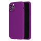 Vennus Silicone Lite Back Case priekš Samsung Galaxy S22 Ultra 5G S908 - Tumši Violets - silikona aizmugures apvalks / bampers-vāciņš