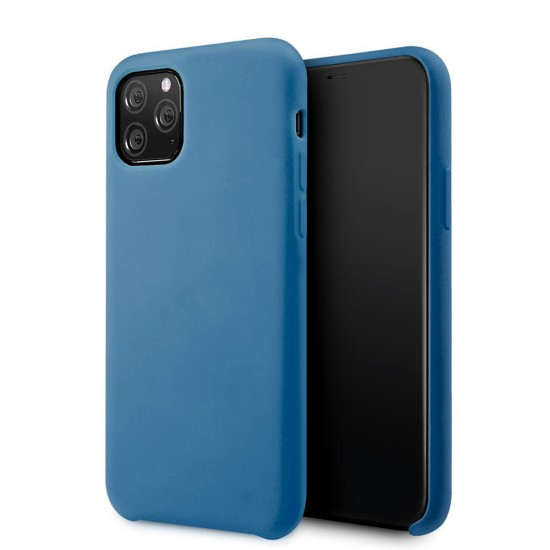 Vennus Silicone Lite Back Case priekš Samsung Galaxy S22 Ultra 5G S908 - Zils - silikona aizmugures apvalks / bampers-vāciņš