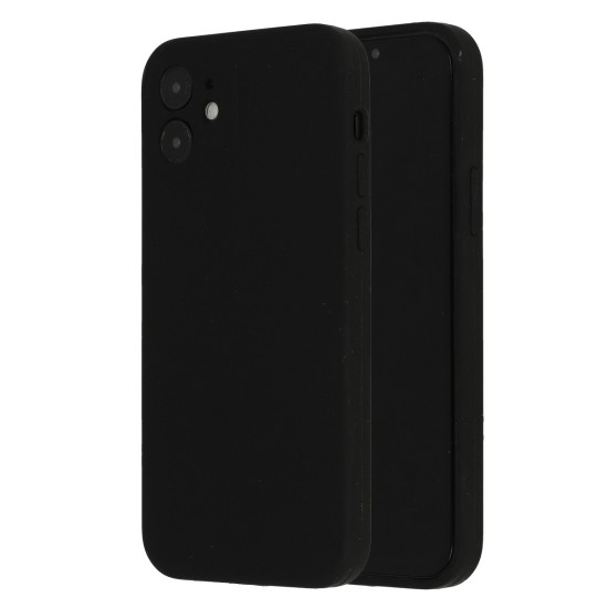 Vennus Silicone Lite Back Case priekš Xiaomi Poco M4 Pro 5G - Melns - silikona aizmugures apvalks / bampers-vāciņš