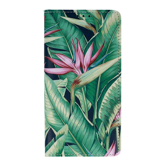 Smart Flower Book Case для Samsung Galaxy A53 5G A536 - Design 4 - чехол-книжка с кармашком для карточки