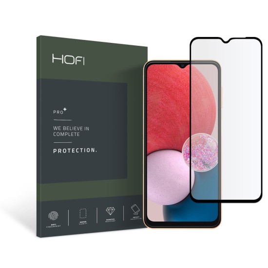 Hofi Premium Pro+ 9H Full Glue Tempered Glass Screen Protector priekš Samsung Galaxy A13 4G A135 / A13 5G A136 / A04s A047 - Ekrāna Aizsargstikls / Bruņota Stikla Aizsargplēve
