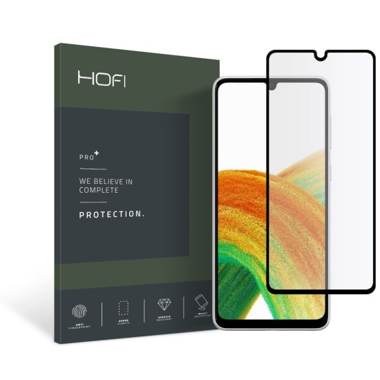 Hofi Premium Pro+ 9H Full Glue Tempered Glass Screen Protector priekš Samsung Galaxy A33 5G A336 - Ekrāna Aizsargstikls / Bruņota Stikla Aizsargplēve
