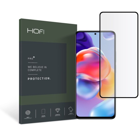Hofi Premium Pro+ 9H Full Glue Tempered Glass Screen Protector priekš Xiaomi Redmi Note 11 Pro+ 5G / Note 11 Pro - Ekrāna Aizsargstikls / Bruņota Stikla Aizsargplēve