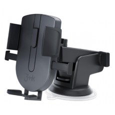 3MK Twist Automatic Car Holder on Window / Dashboard - Melns - Universāls stiprinājums uz automašīnas paneļa vai loga