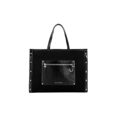 iDeal of Sweden AW21 Daria Shopper Bag - Jacquard Black - sieviešu pleca soma