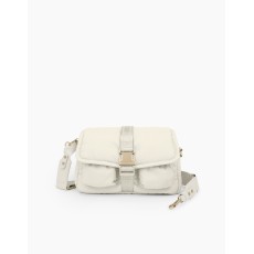 iDeal of Sweden AS22 Athena Buckle Bag - Ecru - sieviešu pleca soma