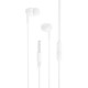 XO EP37 Wired Stereo Earphones with Remote and Mic jack 3.5mm - Baltas - Universālas stereo austiņas ar mikrofonu un pulti