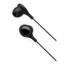 XO EP46 Wired Stereo Earphones with Remote, Mic and Noise cancelling jack 3.5mm - Melnas - Universālas stereo austiņas ar mikrofonu, pulti un trokšņu slāpēšanu