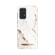 iDeal of Sweden Fashion CA16 Back Case priekš Samsung Galaxy A33 5G A336 - Carrara Gold - plastikāta aizmugures apvalks ar iebūvētu metālisku plāksni / bampers-vāciņš