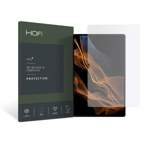 Hofi Premium Pro+ 9H Tempered Glass Screen Protector priekš Samsung Galaxy Tab S8 Ultra X900 / X906 / Tab S9 Ultra X910 - Ekrāna Aizsargstikls / Bruņota Stikla Aizsargplēve