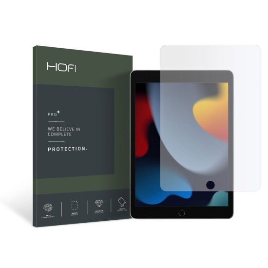 Hofi Premium Pro+ 9H Tempered Glass Screen Protector priekš Apple iPad 10.2 (2019 / 2020 / 2022) - Ekrāna Aizsargstikls / Bruņota Stikla Aizsargplēve