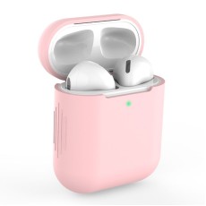 Tech-Protect Icon Case priekš Apple Airpods - Rozā - silikona apvalks bezvadu austiņu lādēšanas ierīcei