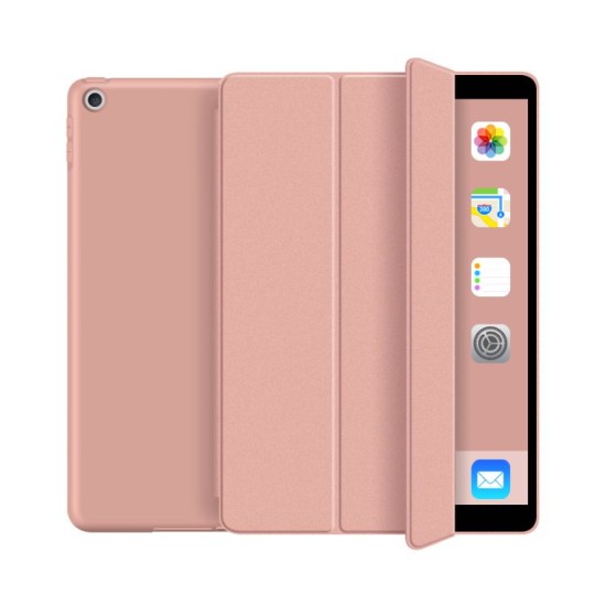 Tech-Protect Smart Case priekš Apple iPad 10.2 (2019 / 2020 / 2021) - Rozā Zelts - sāniski atverams maciņš ar magnētu un stendu